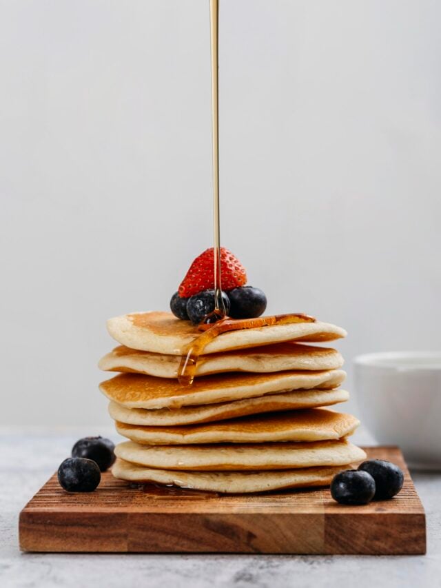 Eggless Pancakes for Vegans and Vegetarians