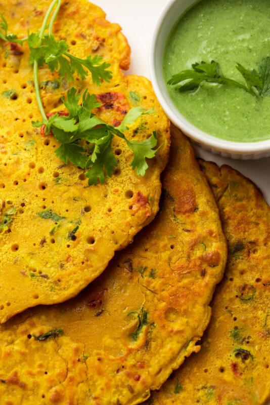 Moong dal chela