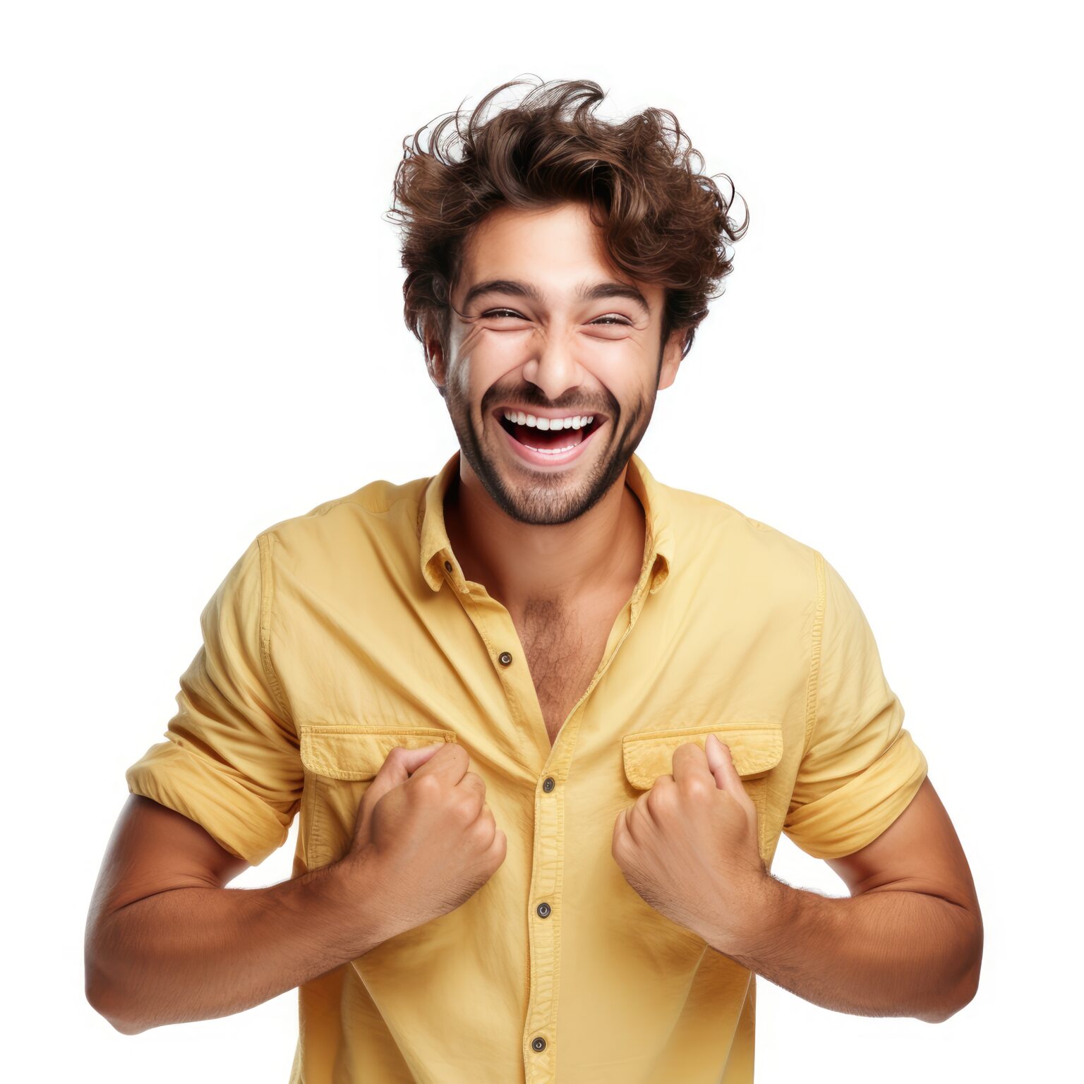 happy man