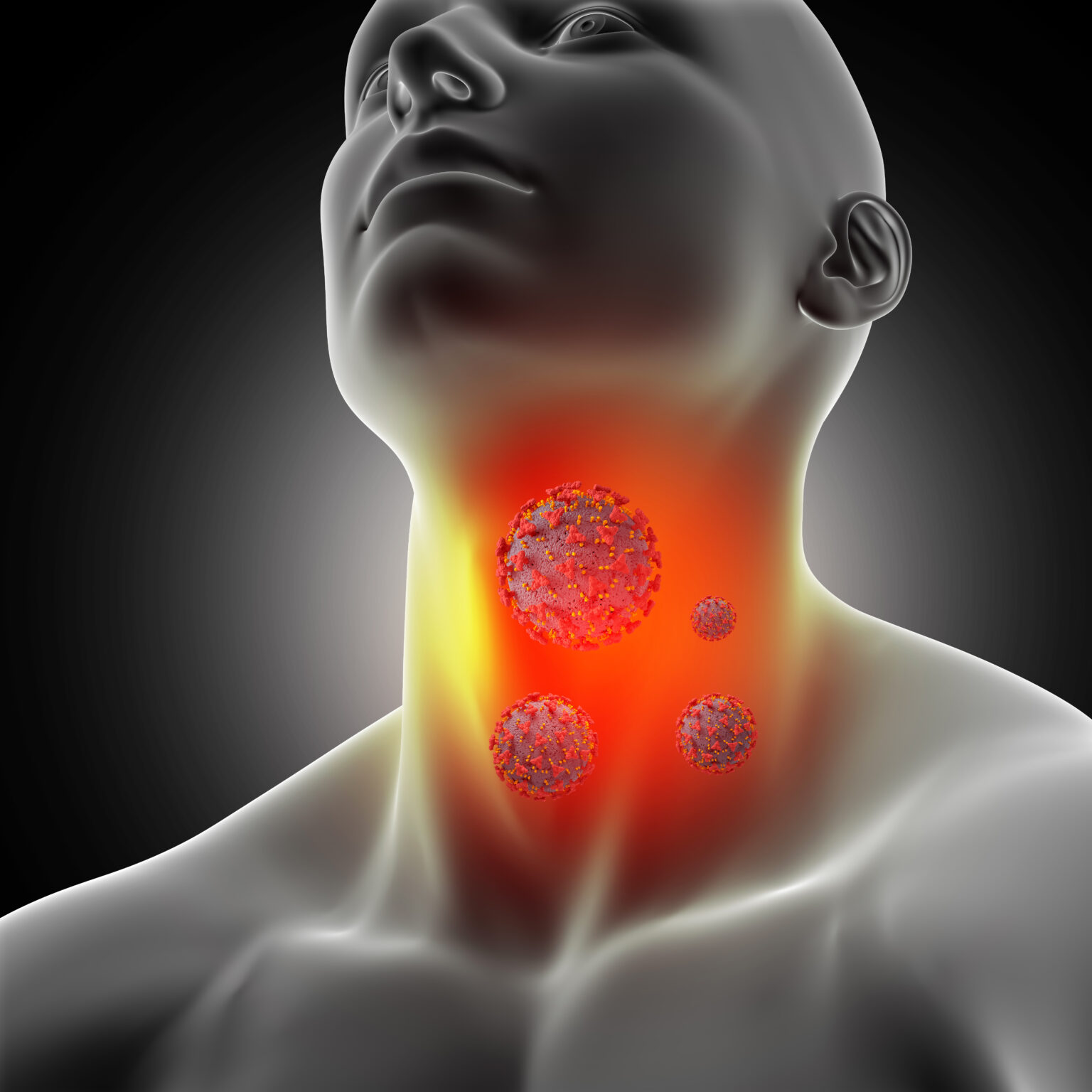throat