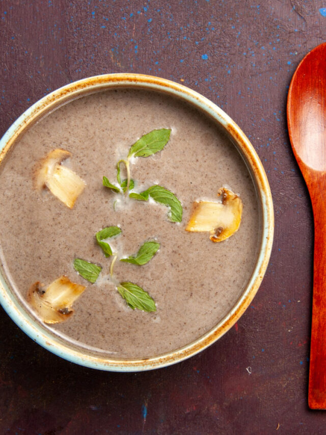 How to make rich and velvety Mushroom Soup at home