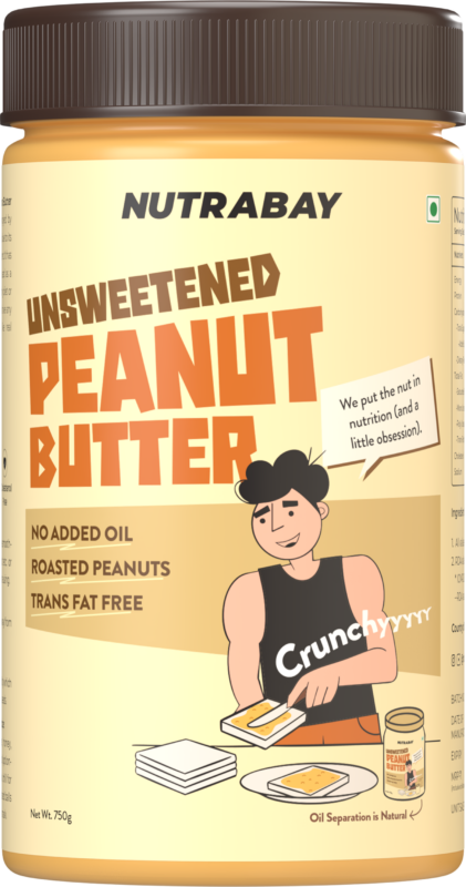 Nutrabay Unsweetened Peanut Butter
