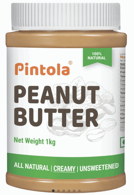 Pintola All Natural Unsweetened Peanut Butter
