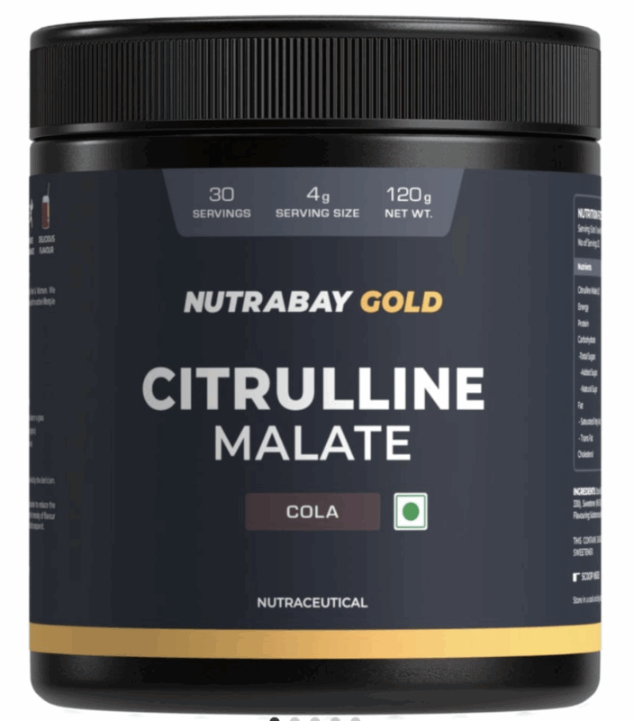  Nutrabay Gold Citrulline Malate Caffeine free preworkout