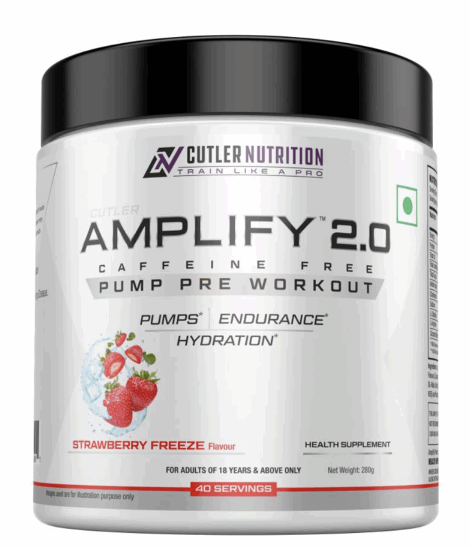  Cutler Nutrition Amplify Caffeine Free Preworkout