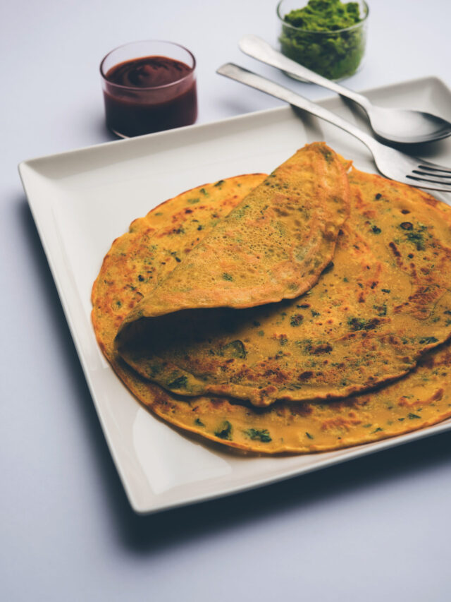 High Protein, Gluten Free Breakfast: Millet Cheela Recipe