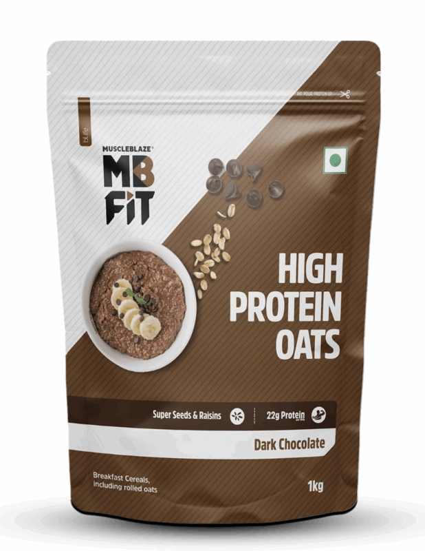 MuscleBlaze High Protein Oats