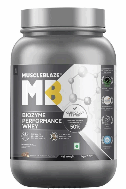 MuscleBlaze Biozyme Performance Whey Protein