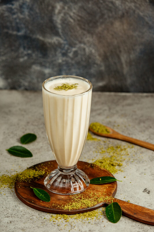 Kesar Badam Pista Protein Smoothie Recipe