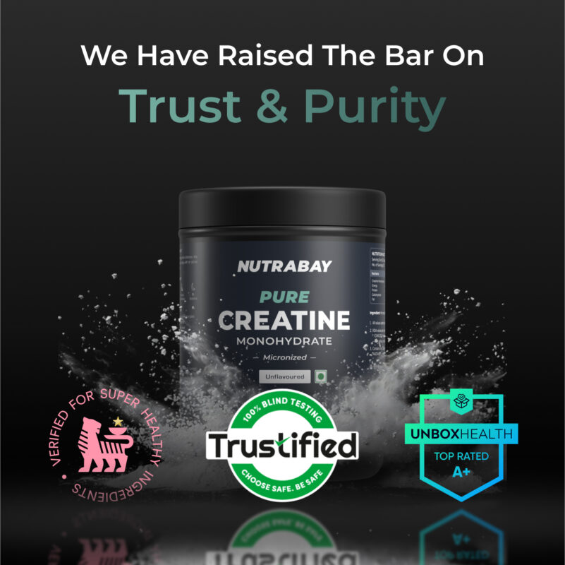 NUTRABAY Pure Creatine Monohydrate 