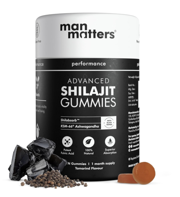 Man Matters Shilajit with Ashwagandha