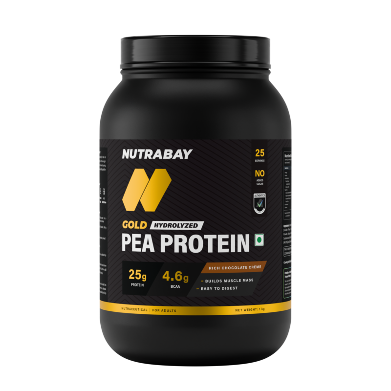 NUTRABAY Gold Hydrolyzed Pea Protein