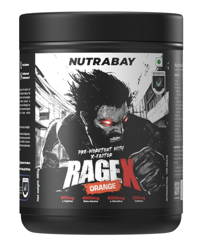 NUTRABAY RageX Pre Workout