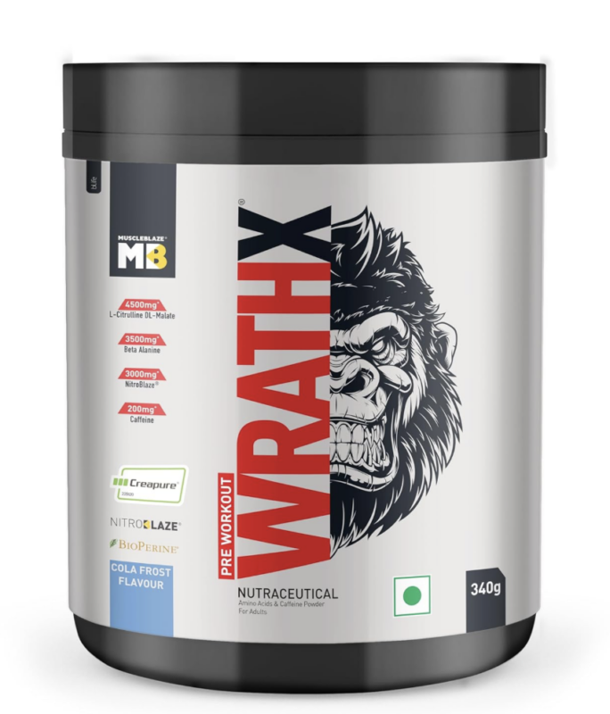 MuscleBlaze Pre-Workout WrathX